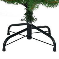 HKM-155539 Foldable Artificial Christmas Tree with Stand, 120 cm, Green PVC