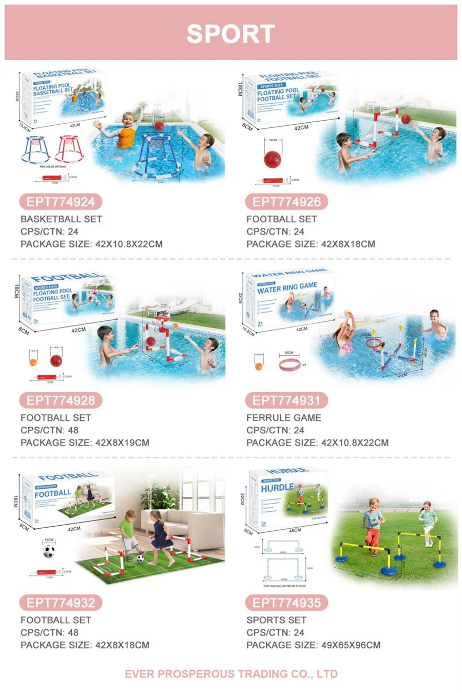 HKM-155539 Portable Mini Soccer Goal Set for Kids Ages 2-7, Outdoor Sports Toy with ABS Material