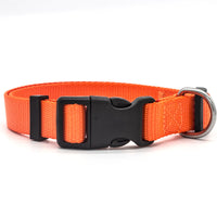 HKM-155731 Soft Nylon Pet Collar for Dogs and Cats - Adjustable and Durable with Various Colors