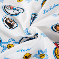 HKM-155859 Children's Cartoon Latex Pillow - 100% Natural Latex with Cotton Pillow Case - Available in Two Sizes