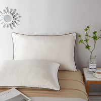 HKM-156179 Solid Color Silk Satin Pillowcase - Single-Sided, 48x74 cm, Soft and Durable