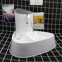 HKM-156243 1.5L Automatic Pet Water Fountain with Adjustable Flow and LED Light