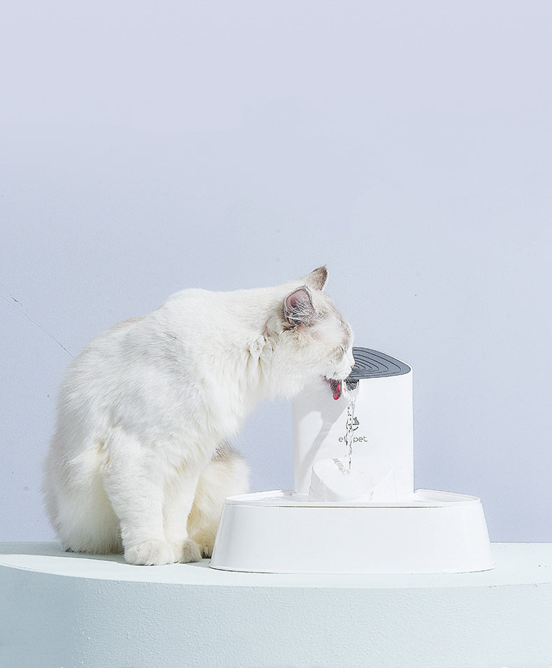 HKM-156243 1.5L Automatic Pet Water Fountain with Adjustable Flow and LED Light