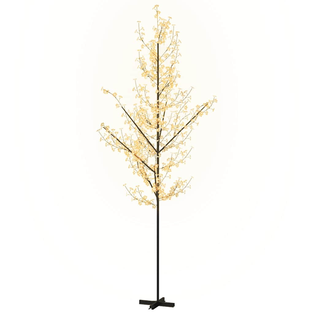 HKM-156691 LED Cherry Blossom Tree with 672 Warm White Lights - 400 cm Tall