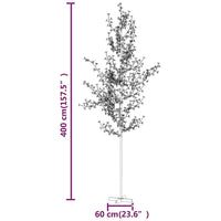 HKM-156691 LED Cherry Blossom Tree with 672 Warm White Lights - 400 cm Tall