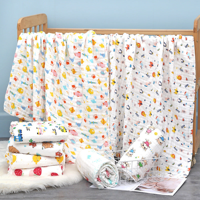 HKM-156883 Children's Pure Cotton Towel - Bright & Fun Designs for Comfort and Playful Adventures