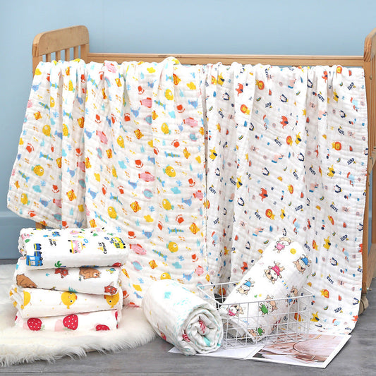 HKM-156883 Children's Pure Cotton Towel - Bright & Fun Designs for Comfort and Playful Adventures