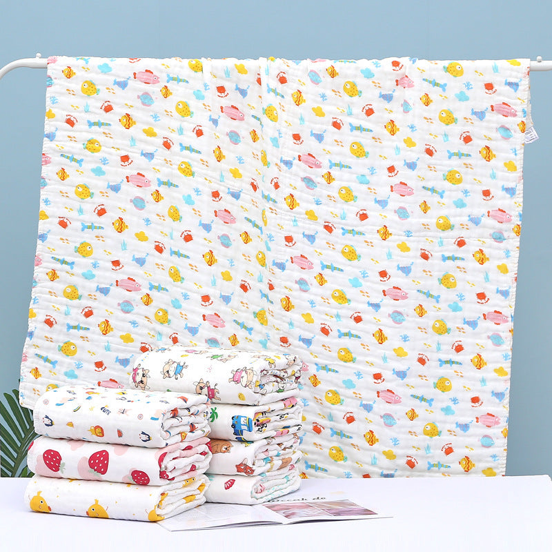 HKM-156883 Children's Pure Cotton Towel - Bright & Fun Designs for Comfort and Playful Adventures