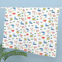 HKM-156883 Children's Pure Cotton Towel - Bright & Fun Designs for Comfort and Playful Adventures