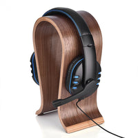 HKM-156947 Bluetooth Wooden Headset Stand for Earphones and Headphones