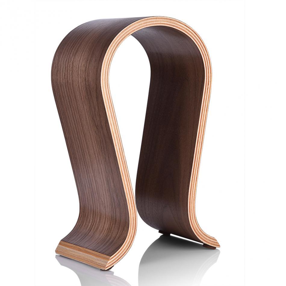 HKM-156947 Bluetooth Wooden Headset Stand for Earphones and Headphones