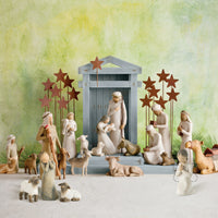 HKM-157011 20-Piece Nativity Scene Manger Resin Crafts Kit