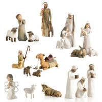 HKM-157011 20-Piece Nativity Scene Manger Resin Crafts Kit