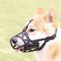 HKM-157075 Golden Retriever Bark Stopper Muzzle - Adjustable Dog Muzzle for Safe and Comfortable Training