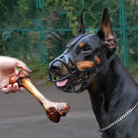 HKM-157075 Golden Retriever Bark Stopper Muzzle - Adjustable Dog Muzzle for Safe and Comfortable Training