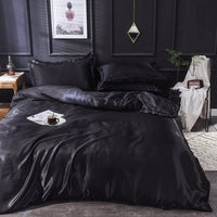 HKM-157203 Silky Cool Summer Bedding Set - Three-Piece Bed Linen in Modern Styles
