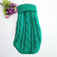 HKM-157203 Warm Wool Dog Sweater in Various Colors and Sizes