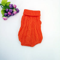 HKM-157203 Warm Wool Dog Sweater in Various Colors and Sizes