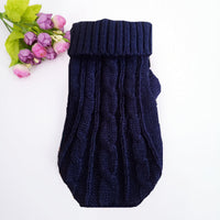HKM-157203 Warm Wool Dog Sweater in Various Colors and Sizes
