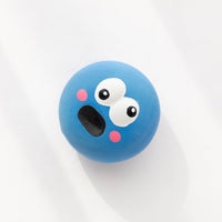 HKM-157331 Big Eye Ball Rubber Pet Toy for Dogs and Cats – Molar Tooth Cleaning Sound Toy, 5.5 cm Diameter