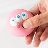 HKM-157331 Big Eye Ball Rubber Pet Toy for Dogs and Cats – Molar Tooth Cleaning Sound Toy, 5.5 cm Diameter