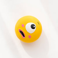 HKM-157331 Big Eye Ball Rubber Pet Toy for Dogs and Cats – Molar Tooth Cleaning Sound Toy, 5.5 cm Diameter