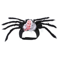 HKM-157459 Halloween Spider Costume for Dogs and Cats - Funny Pet Cosplay Apparel and Accessories