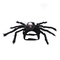 HKM-157459 Halloween Spider Costume for Dogs and Cats - Funny Pet Cosplay Apparel and Accessories