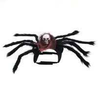 HKM-157459 Halloween Spider Costume for Dogs and Cats - Funny Pet Cosplay Apparel and Accessories