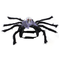 HKM-157459 Halloween Spider Costume for Dogs and Cats - Funny Pet Cosplay Apparel and Accessories