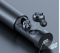 HKM-157779 Bluetooth B9 In-Ear Wireless Headset with Digital Battery Display and Multi-Point Connection