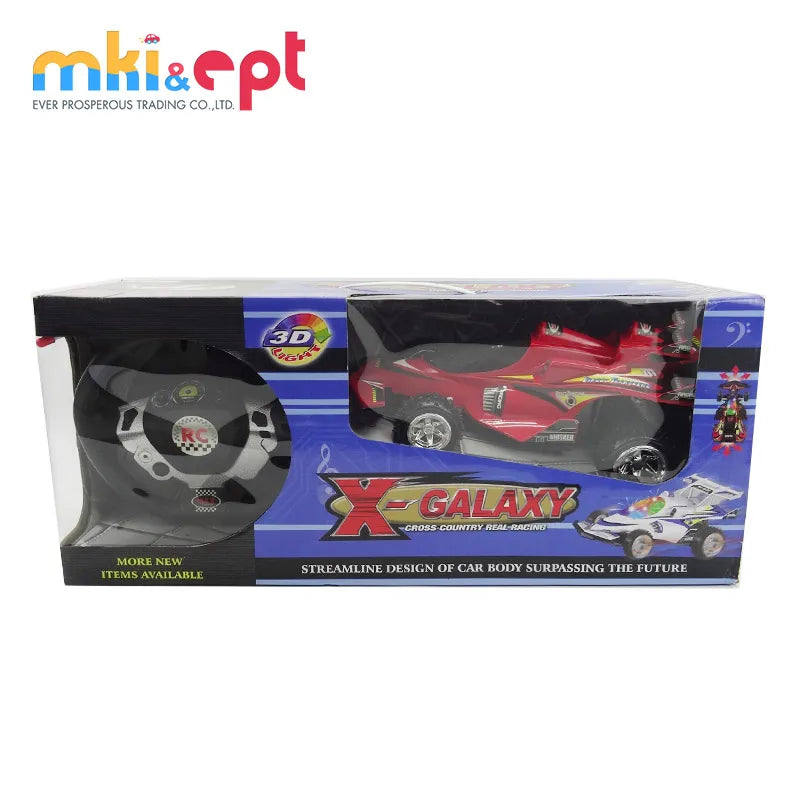 HKM-157843 4-Channel Remote Control Race Car Toy for Kids, EPT Model Tiny RC Car - Electric, Indoor Use, Ages 2-13