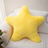 HKM-157843 Super Soft Star Pattern Plush Throw Pillow in Multiple Colors - Ideal Gift for Youth