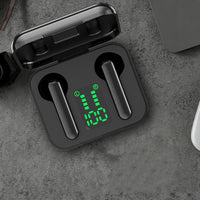HKM-158099 Wireless Semi-In-Ear Headphones with 3-Hour Playtime and Fast Charging