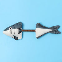 HKM-158483 Plush Catnip Fish Toy for Dental Care and Scratch Resistance