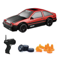 HKM-158611 1:24 Scale RC Mini Drift Car - 4WD Electric Remote Control for Indoor/Outdoor Fun, Ready-to-Go Model