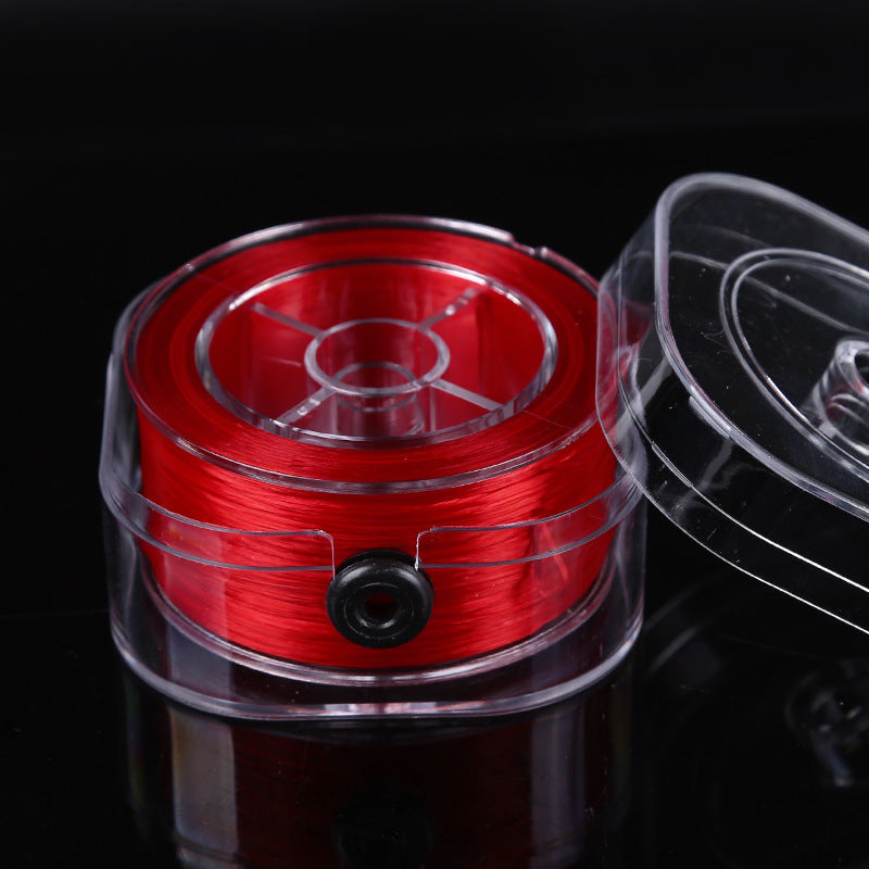 HKM-158867 Flat Spandex Elastic Thread for DIY Beading - 85m Length in Various Colors