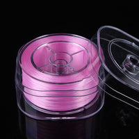 HKM-158867 Flat Spandex Elastic Thread for DIY Beading - 85m Length in Various Colors