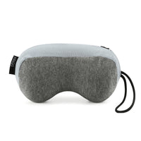 HKM-158867 Memory Foam Candy Shape Neck Pillow in Earth Grey, Sky Blue, and Volcano Black