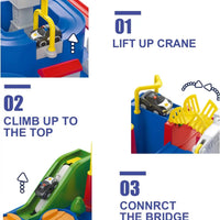 HKM-158995 Children's Slot Car Racing Track Toy for Toddlers - Adventure Playset EPT628927