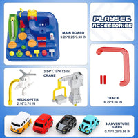 HKM-158995 Children's Slot Car Racing Track Toy for Toddlers - Adventure Playset EPT628927