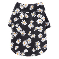 HKM-159059 Tropical Hawaiian Print Cotton Beach Shirt for Pets