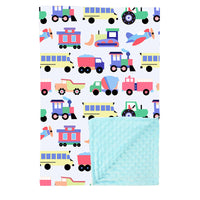 HKM-159187 Double Layer Plush Cartoon Blanket - Cozy Crystal Velvet Quilt for All Seasons (75 x 100cm)