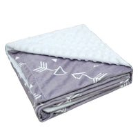 HKM-159187 Double Layer Plush Cartoon Blanket - Cozy Crystal Velvet Quilt for All Seasons (75 x 100cm)