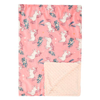 HKM-159187 Double Layer Plush Cartoon Blanket - Cozy Crystal Velvet Quilt for All Seasons (75 x 100cm)