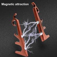 HKM-159251 Multifunctional Magnetic Phone Holder with Chinese Knot Design in Retro Colors