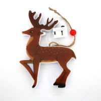 HKM-159315 LED Christmas Tree Decorative Lamp with Various Festive Shapes and Battery Power