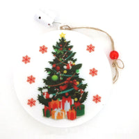 HKM-159315 LED Christmas Tree Decorative Lamp with Various Festive Shapes and Battery Power