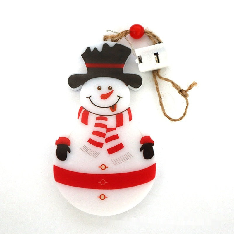 HKM-159315 LED Christmas Tree Decorative Lamp with Various Festive Shapes and Battery Power