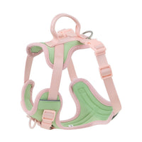 HKM-159379 Dog Chest Strap Leash with Adjustable Hand Holding Rope - Multiple Colors Available